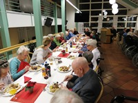 Julebord for beboerne på Libos